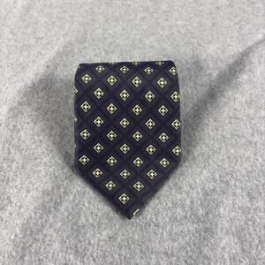 Kissa Necktie Men's Polyester Gray 63" Long Argyle Geometric New York, Seoul